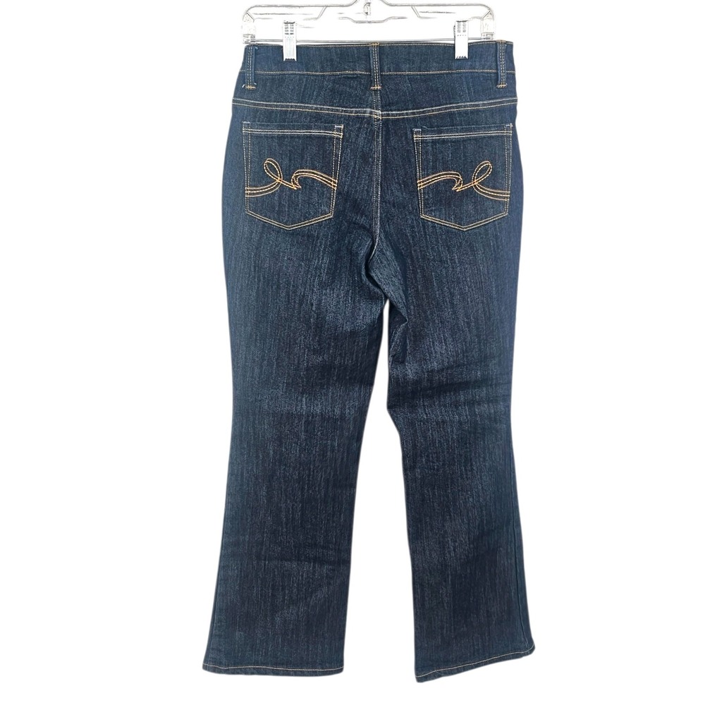 Faded Glory Curvy‎ Boot Cut Jeans Women's Size 10 Petite Medium Wash Stretch